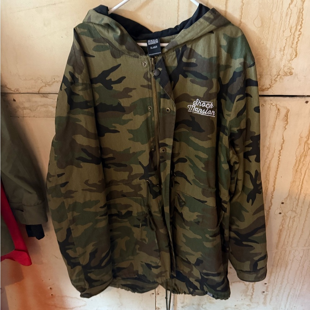 Shock Mansion XL camo jacket